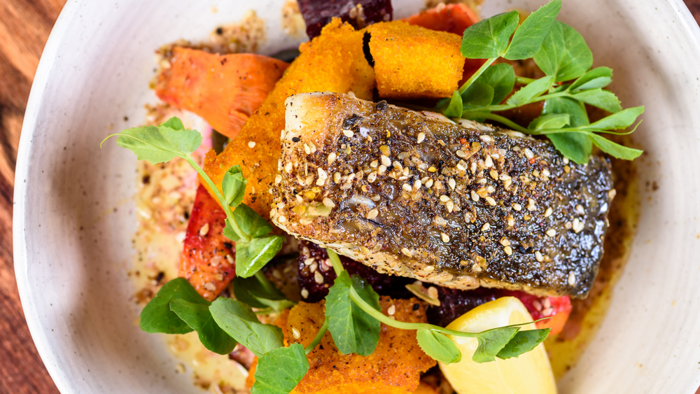 Mediterranean Barramundi with Roasted Vegetables