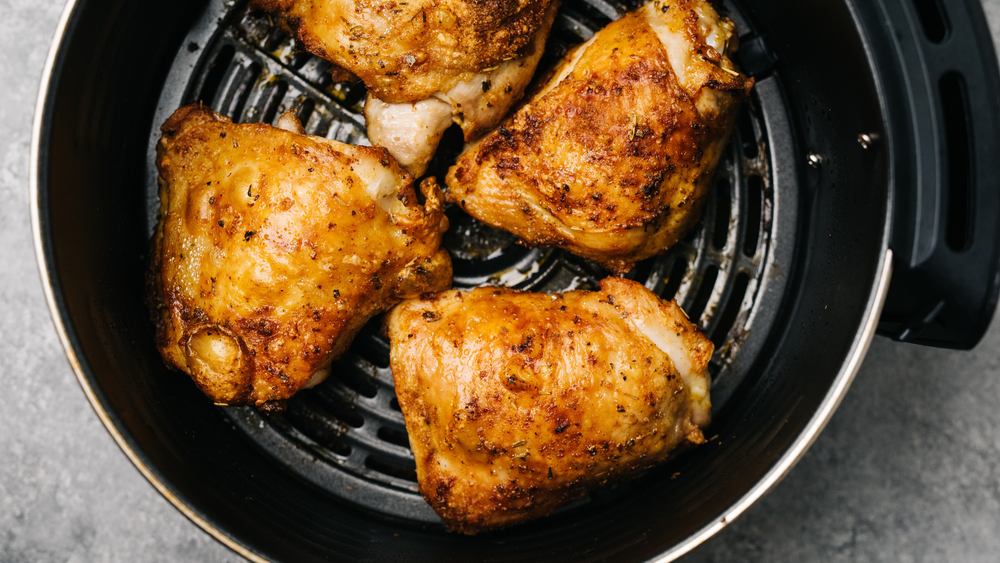 Juicy Air-Fryer Steamed Chicken